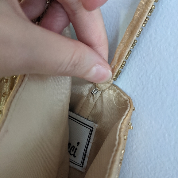 Vintage Prom Dress Champagne - Picture 7 of 13